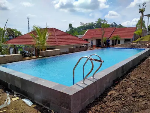 kontraktor perbaikan kolam renang club house perumahan di Kabupaten Karimun